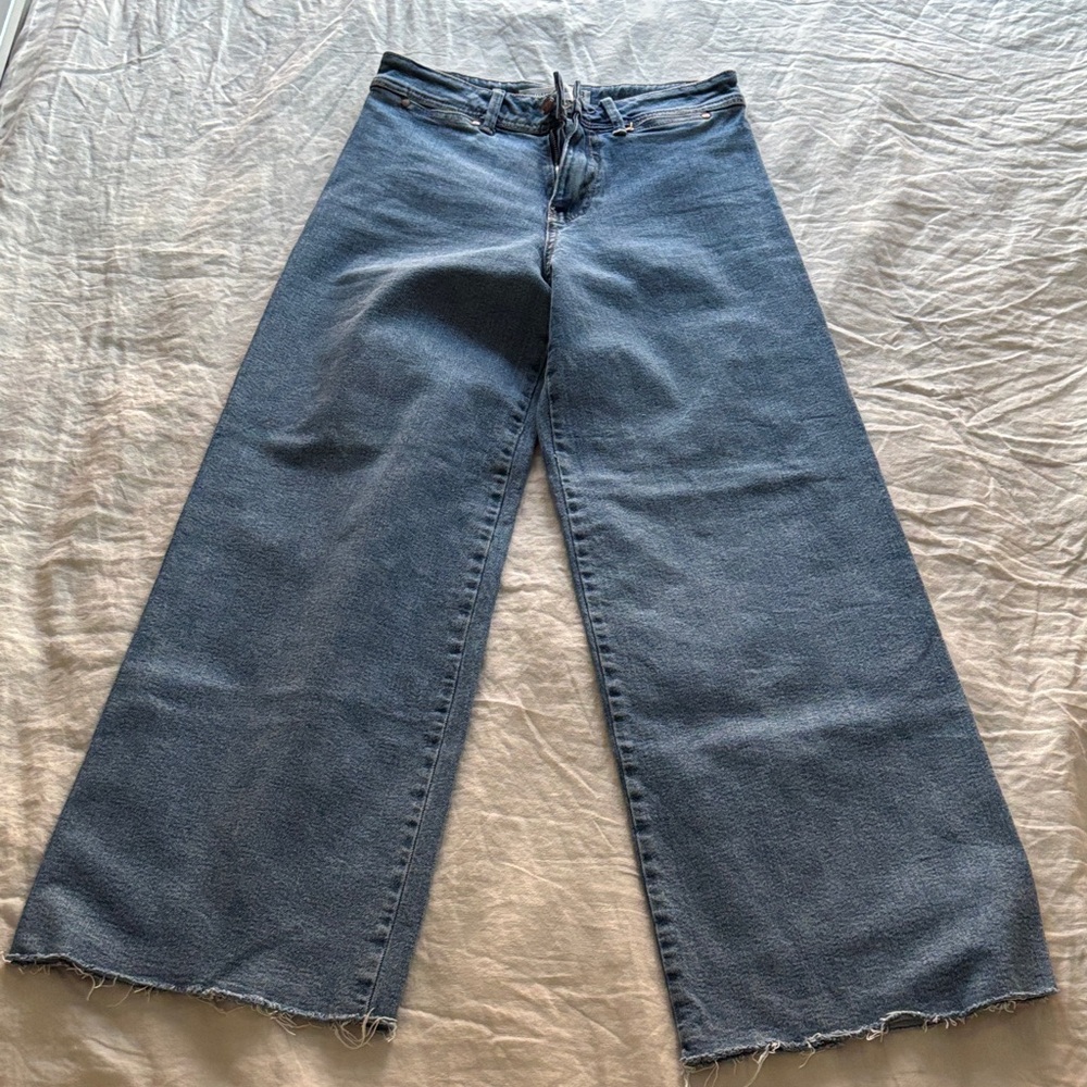 Stradivarius Denim Flare Jeans